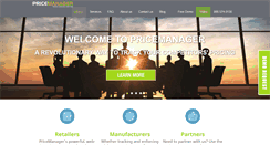 Desktop Screenshot of pricemanager.com